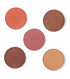 Pack de 5 sombras de ojos en godet magnéticas - Burnt