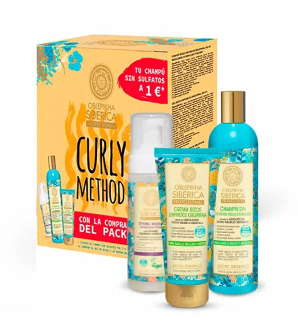 Pack método curly Oblepikha