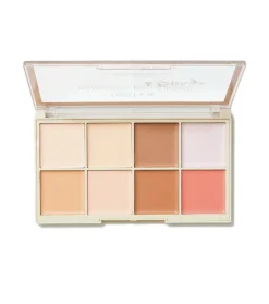 Paleta de rostro en crema base, colorete y bronceador - Light