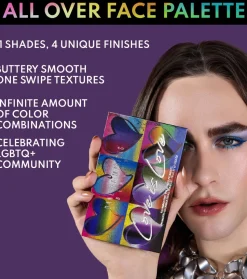 Paleta de rostro Love is Love