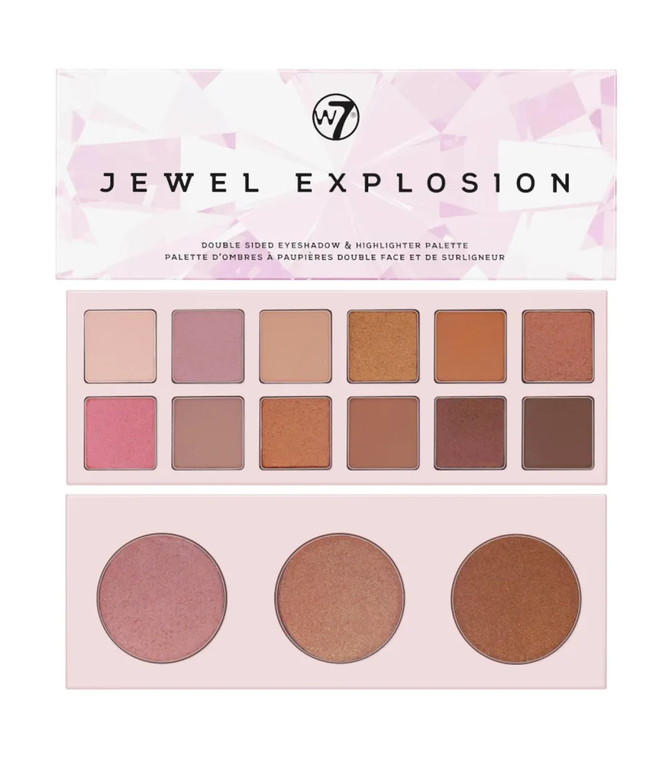 Paleta de rostro y sombras de ojos Jewel Explosion