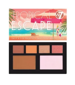 Paleta de rostro y sombras de ojos Tropical Escape - Medium-Deep