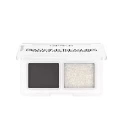 Paleta de sombras crema a polvo Diamond Treasures - 030: Smokey Diamond