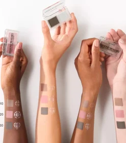 Paleta de sombras crema a polvo Diamond Treasures - 030: Smokey Diamond