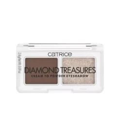 Paleta de sombras crema a polvo Diamond Treasures - 010: Hazel Spark
