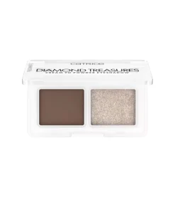 Paleta de sombras crema a polvo Diamond Treasures - 010: Hazel Spark