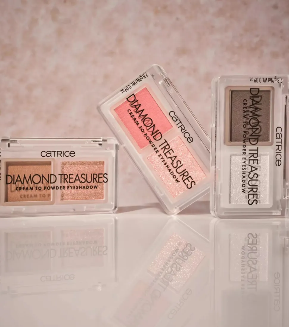 Paleta de sombras crema a polvo Diamond Treasures - 020: Fairy Dust