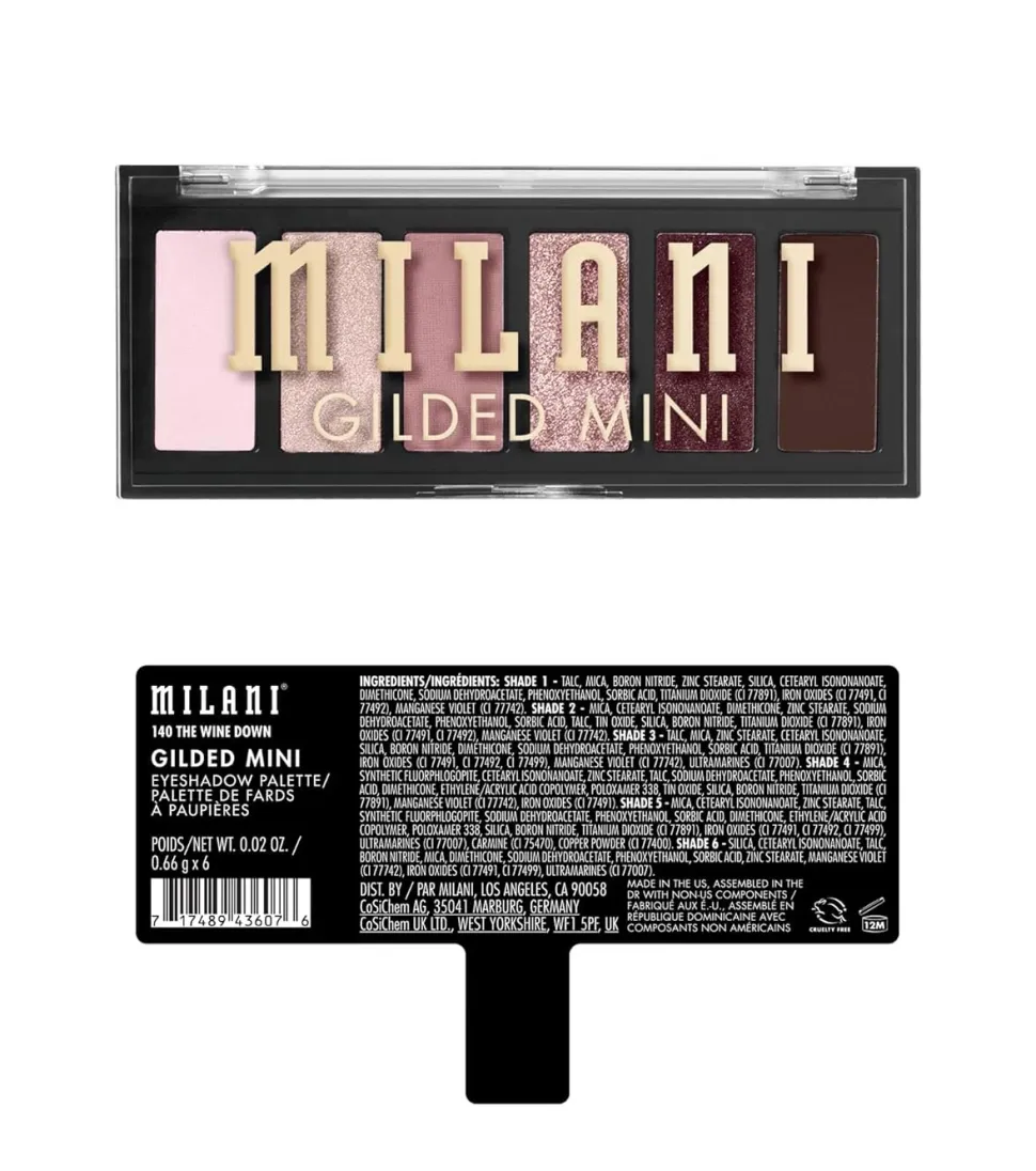 Paleta de sombras de ojos Gilded Mini - 140: The Wine Down