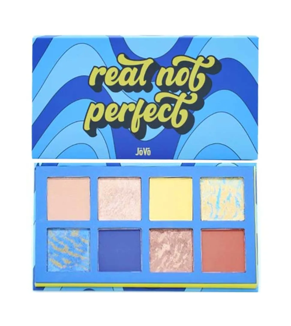 Paleta de sombras de ojos y pegatinas - Real Not Perfect