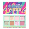 Paleta de sombras de ojos y pegatinas - Good Vibes