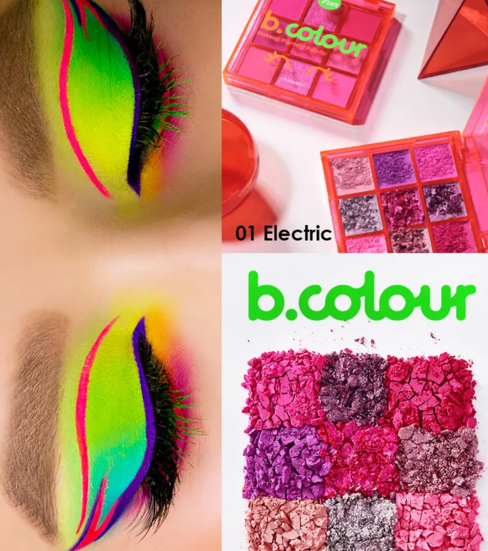 Paleta de sombras - 01: Electric