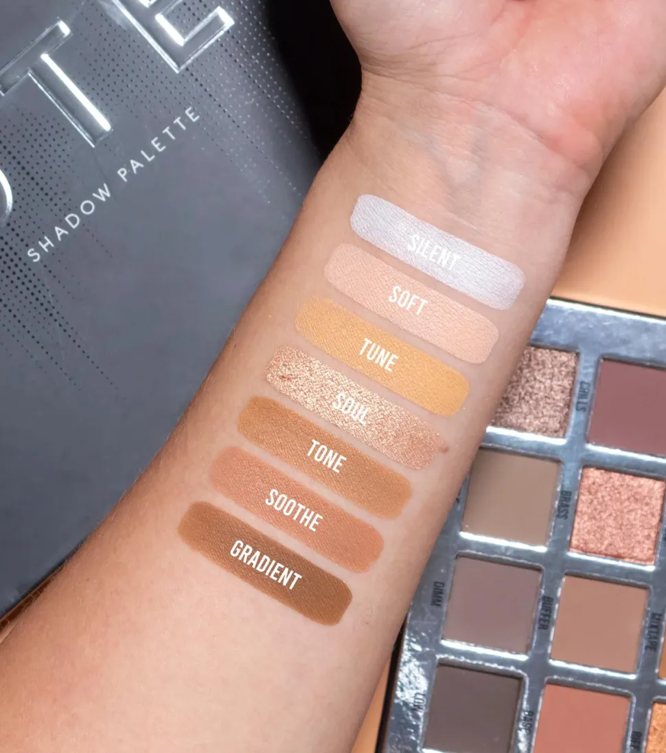 Paleta de sombras Muted