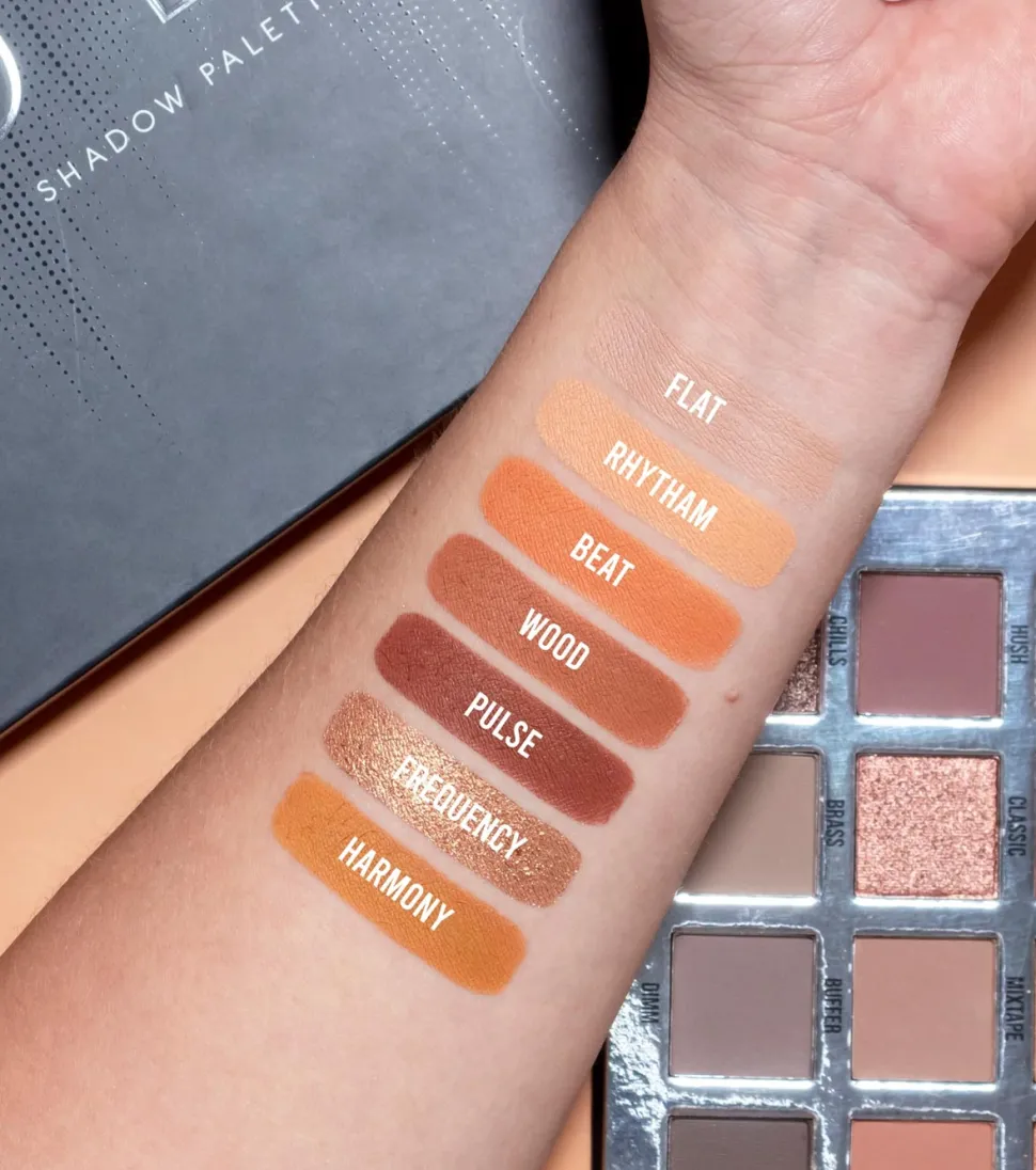 Paleta de sombras Muted
