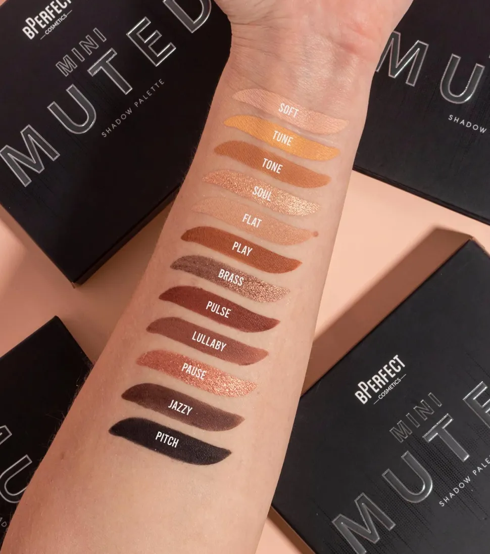 Paleta de sombras Muted Mini