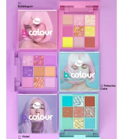 Paleta de sombras - 01: Violet Macarons