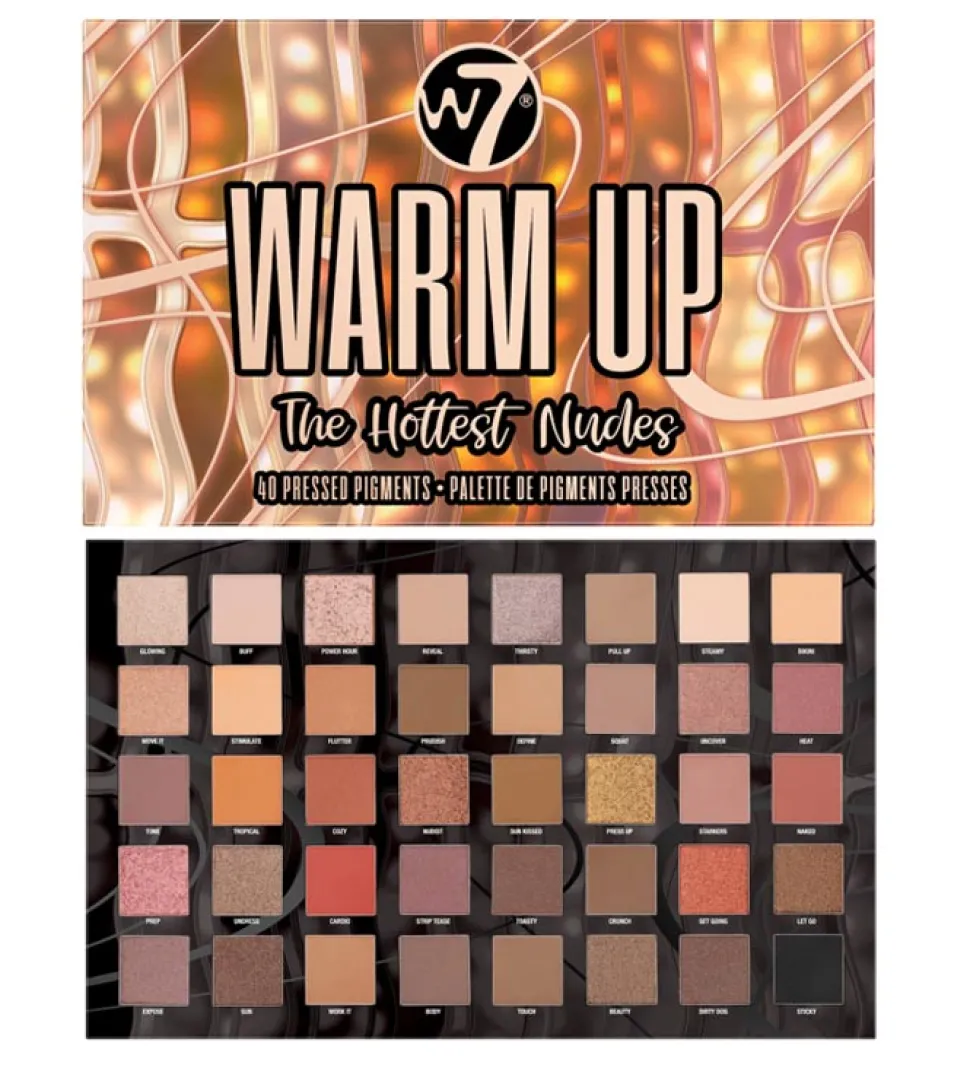 Paleta de sombras Warm Up