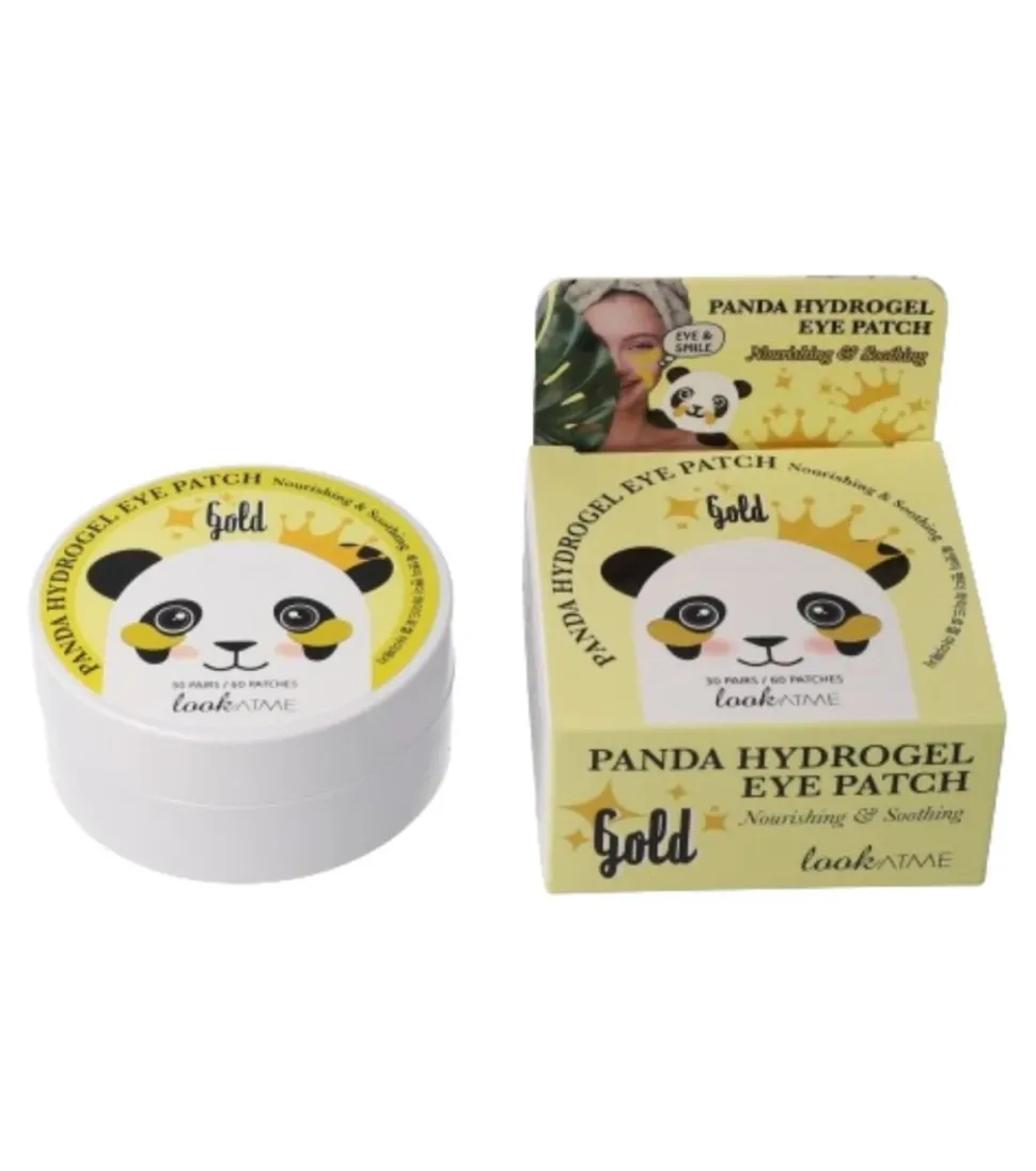 Parches de hidrogel para el contorno de ojos Panda - Gold