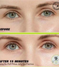 Parches hidrogel para ojos con ácido hialurónico Jelly De-Puff Pillow