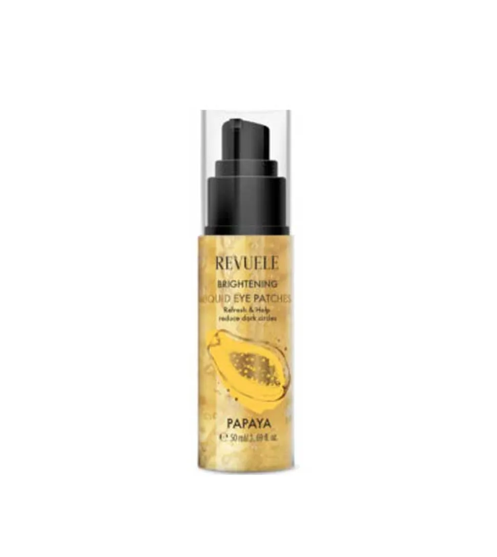 Parches líquidos iluminadores para el contorno de ojos - Papaya