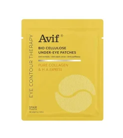 Parches para contorno de ojos de bio-celulosa