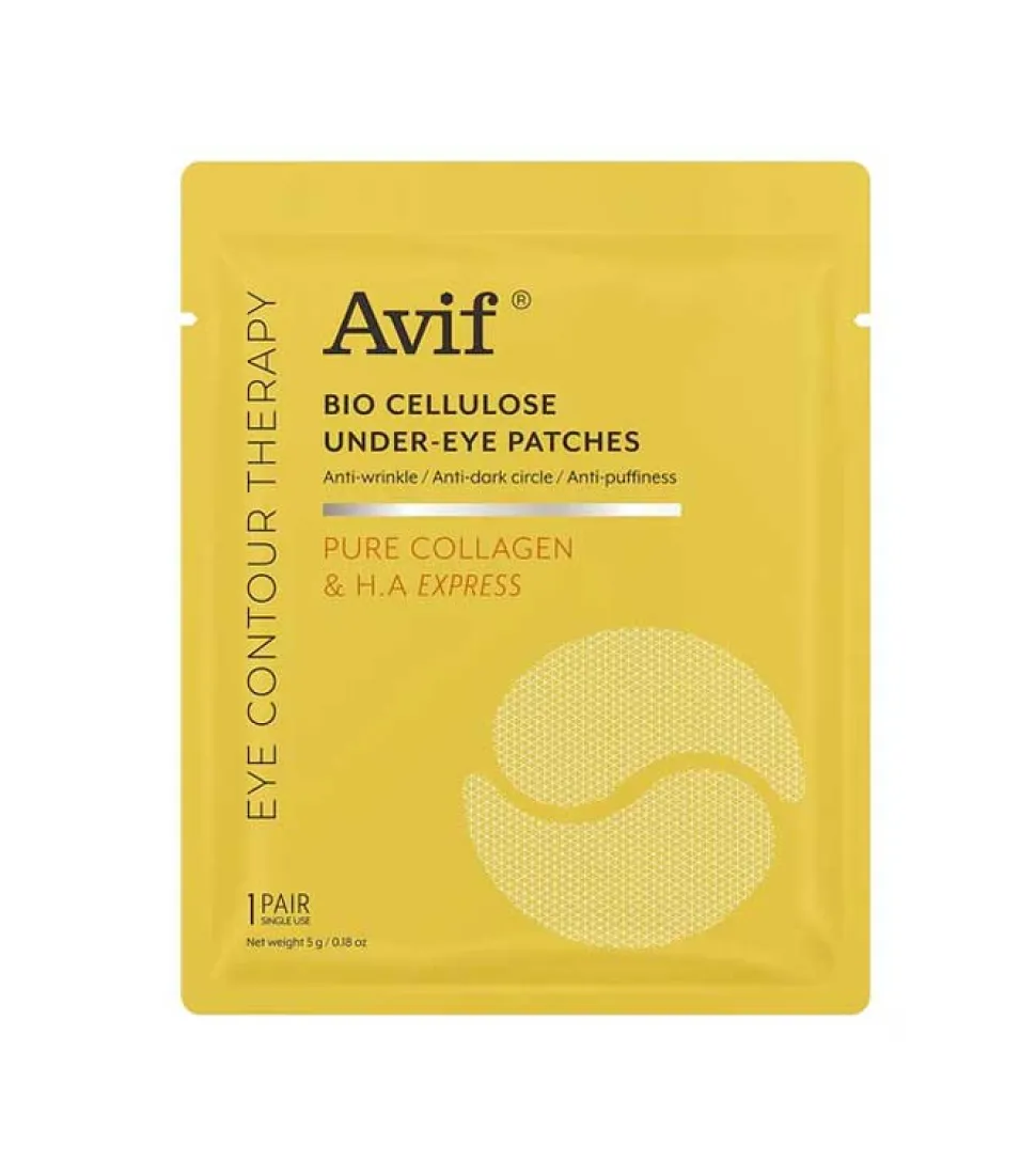 Parches para contorno de ojos de bio-celulosa