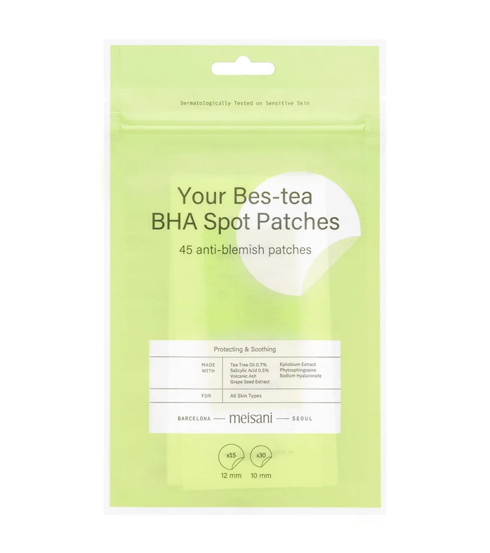 Parches para granos con aceite de árbol de té y ácido salicílico Your Bes-tea