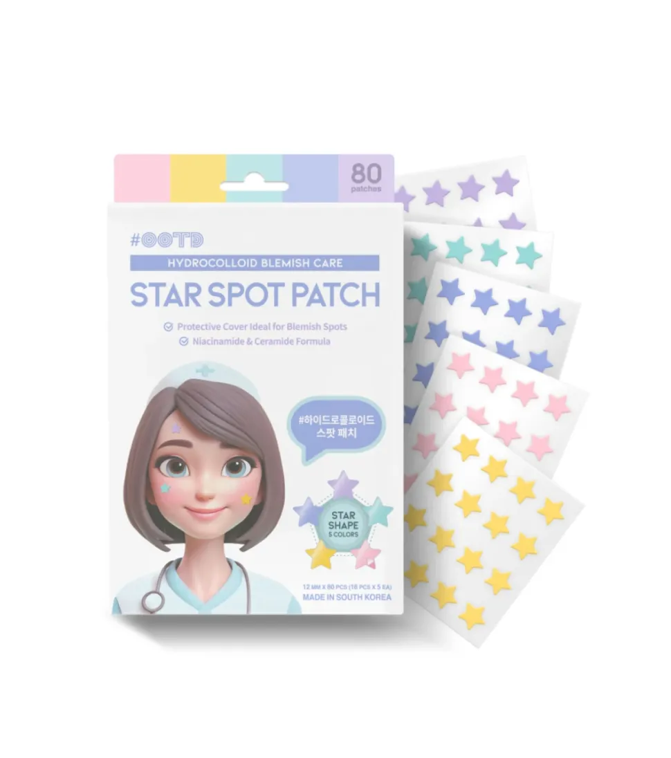 Parches para granos en forma de estrella Star Spot Patch