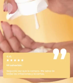 Pasta al agua con manzanilla para la prevención de irritaciones