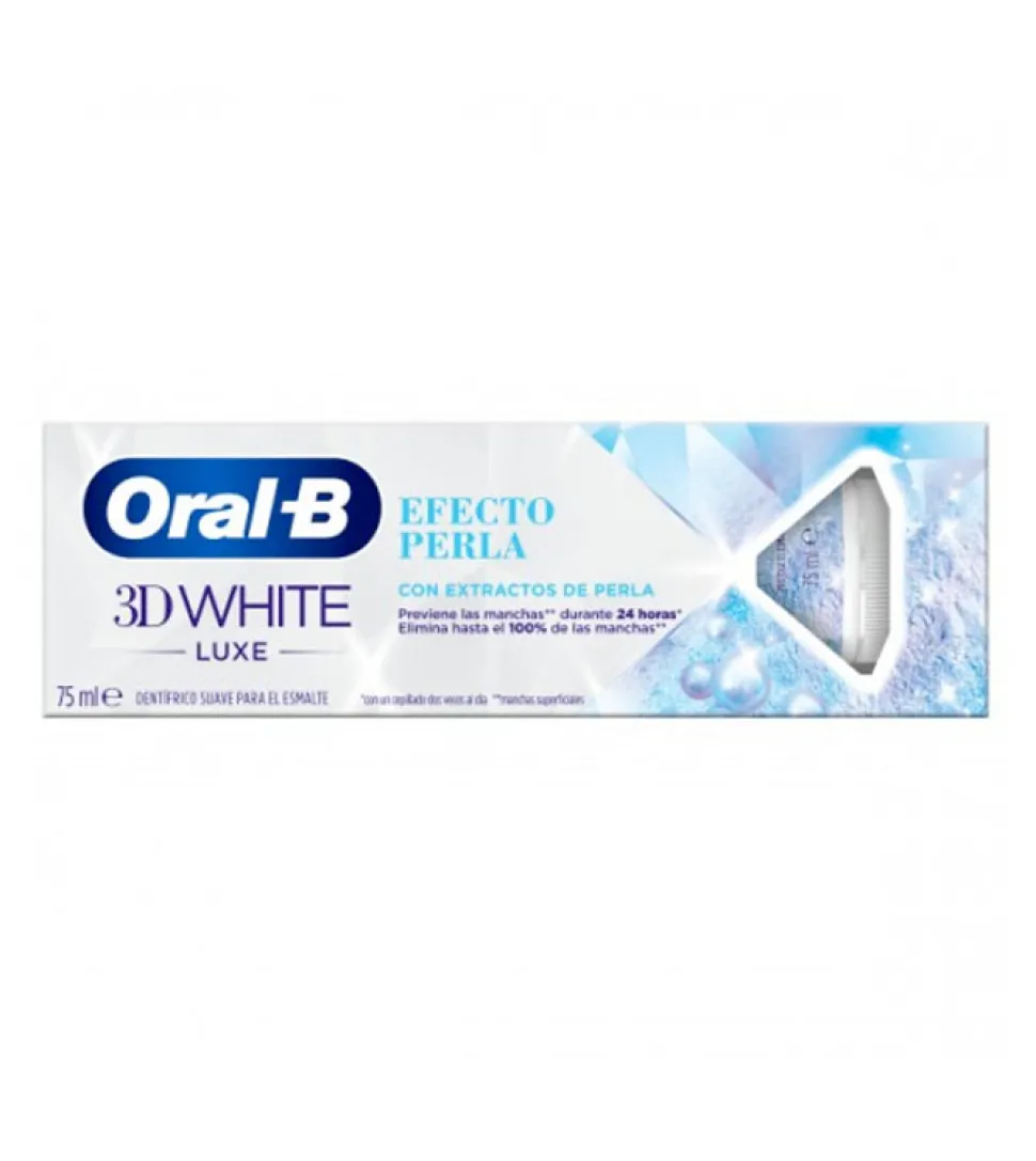 Pasta de dientes 3D White Luxe efecto perla
