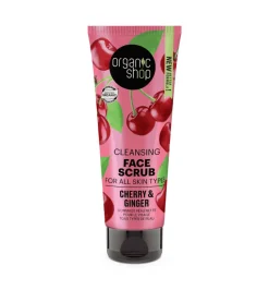 Peeling facial limpiador - Jengibre y Cereza