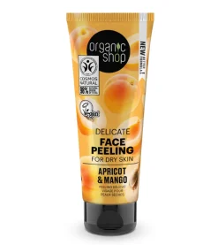 Peeling facial suave para piel seca - Albaricoque y Mango