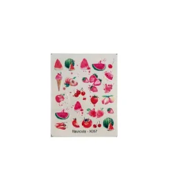 Pegatinas para decoración de uñas - Summer and fruit