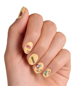 Pegatinas para uñas Happiness Looks Good On You
