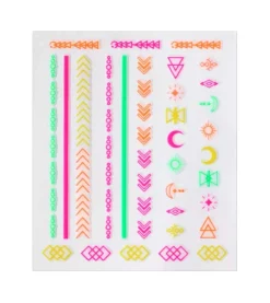 Pegatinas para uñas Neon Vibes