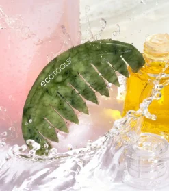 Peine Gua Sha para cuero cabelludo Jade