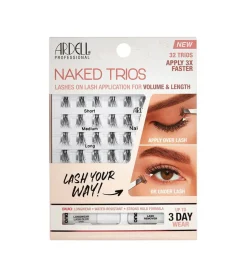 Pestañas postizas individuales Naked Trios