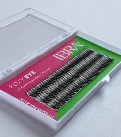 Pestañas postizas individuales Foxy Eye 0.10 J - Mix de tamaño