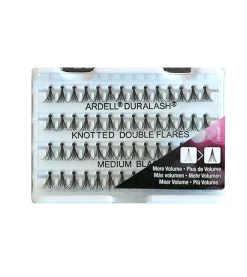 Pestañas postizas Individuales Duralash - Double Up: Medium Blac
