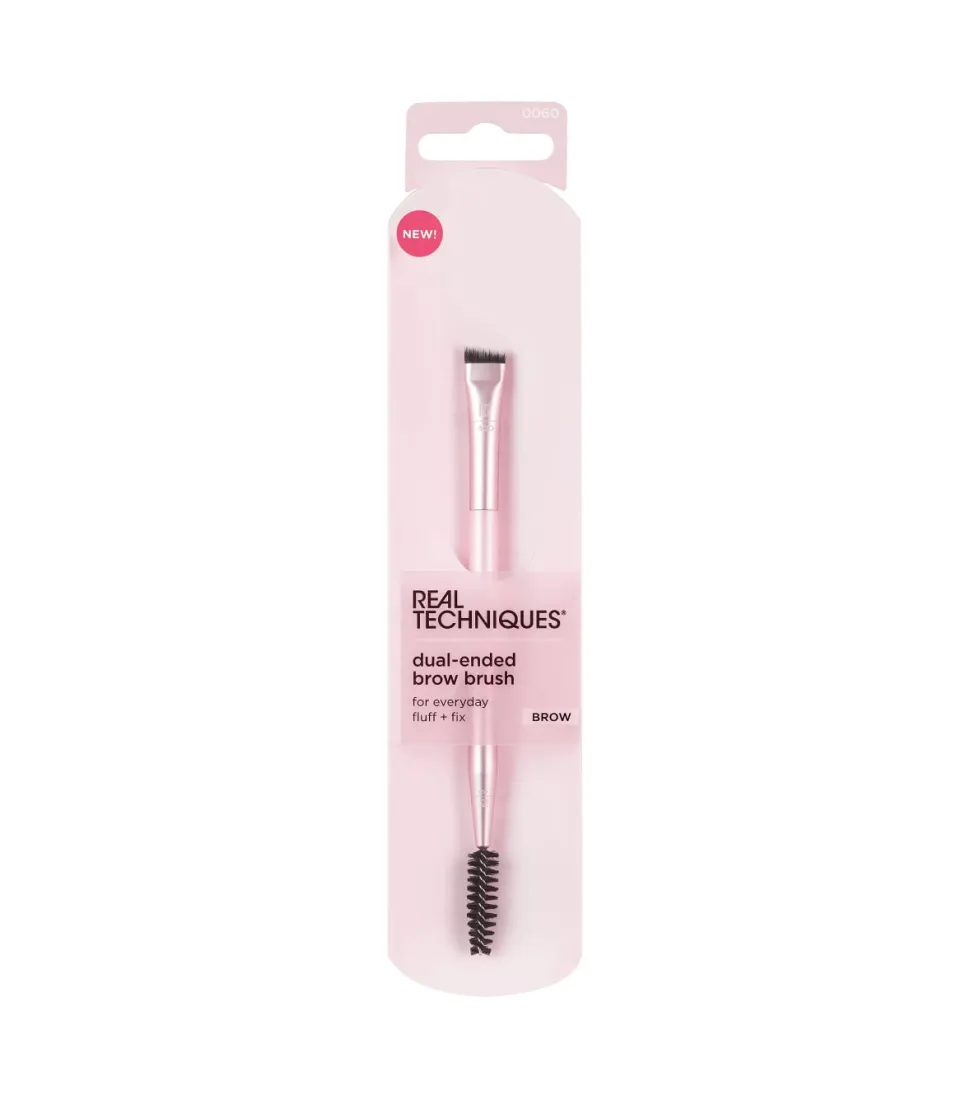 Pincel para cejas doble punta