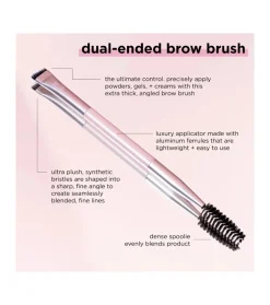 Pincel para cejas doble punta