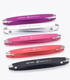 Pinza de depilar doble 2 Tweezers - Blanca