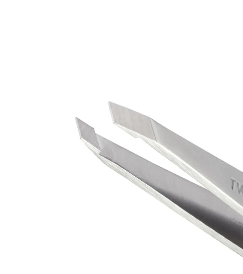 Pinza Slant Tweezer - Classic Stainless