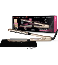 Plancha para el pelo y rizador 2 en 1