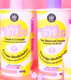 *Plot Twist* - Crema de peinado modeladora de rizos 480g - Crema de guayaba
