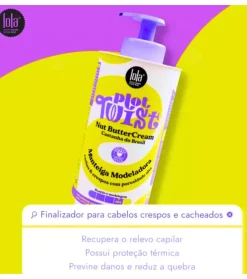 *Plot Twist* - Crema de peinado modeladora de rizos 480g - Nuez de Brasil