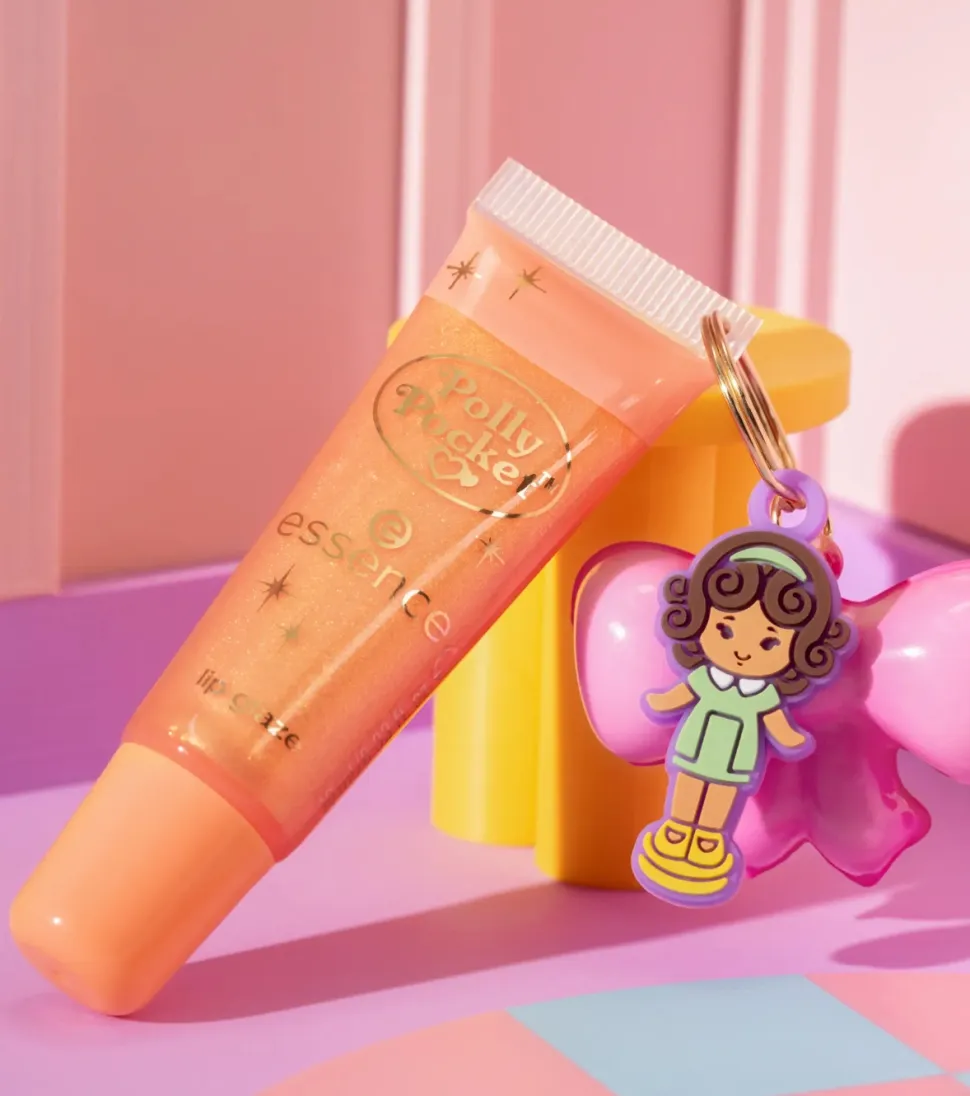 *Polly Pocket* - Brillo de labios con llavero - 02: Fashion Polly