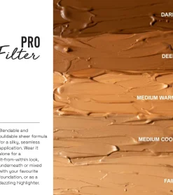 Prebase de maquillaje Pro Filter Multi Use Complexion Enhancer - Dark