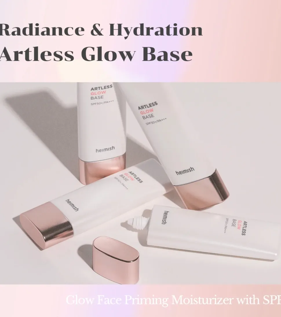 Prebase iluminadora Artless Glow FPS 50+ PA+++