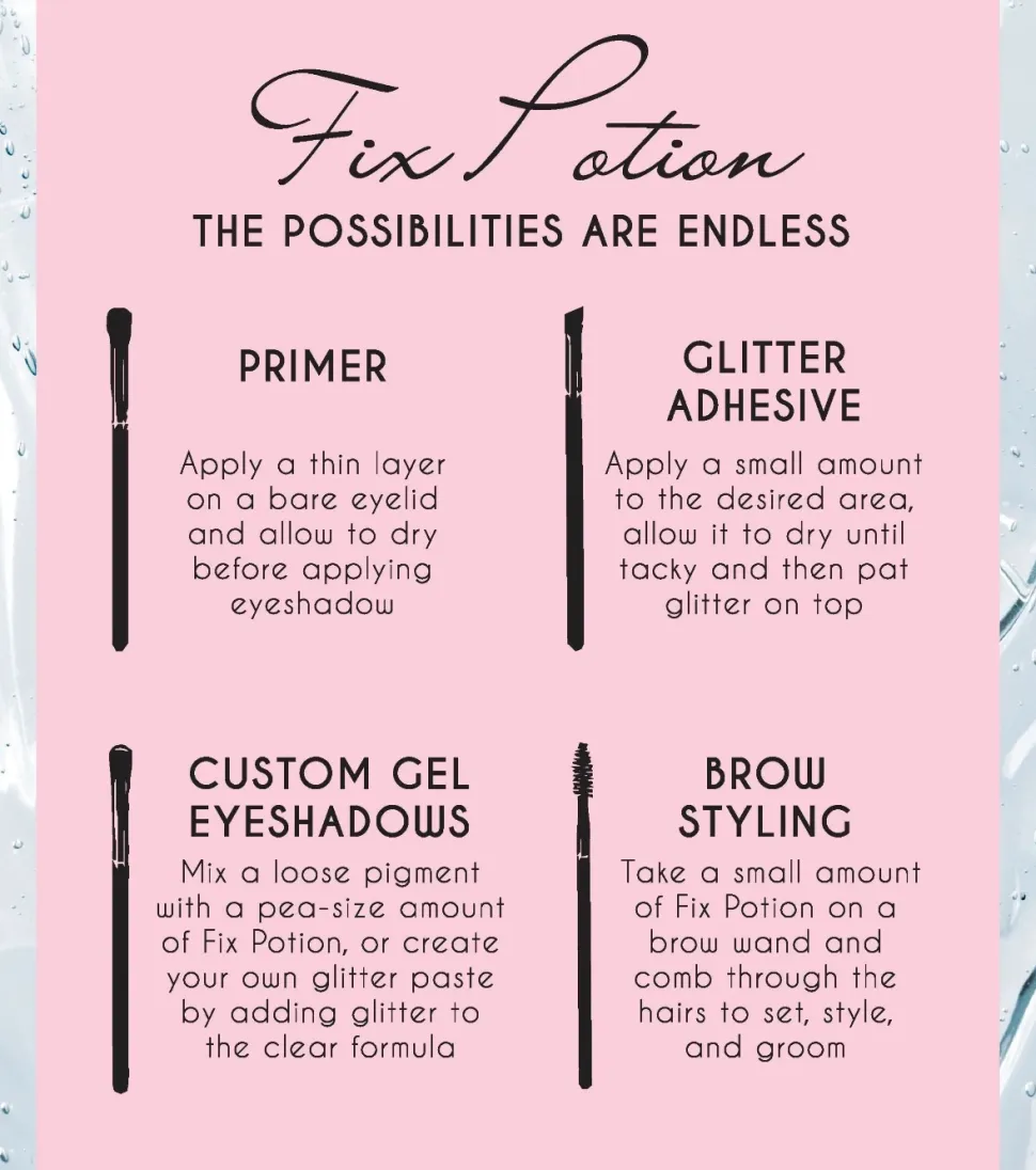Prebase para glitter Mini Fix Potion 4ml