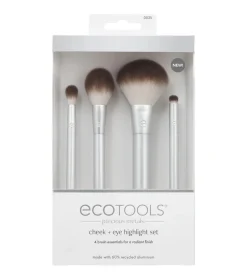 *Precious Metals* - Set de 4 brochas Cheek + Eye Highlight